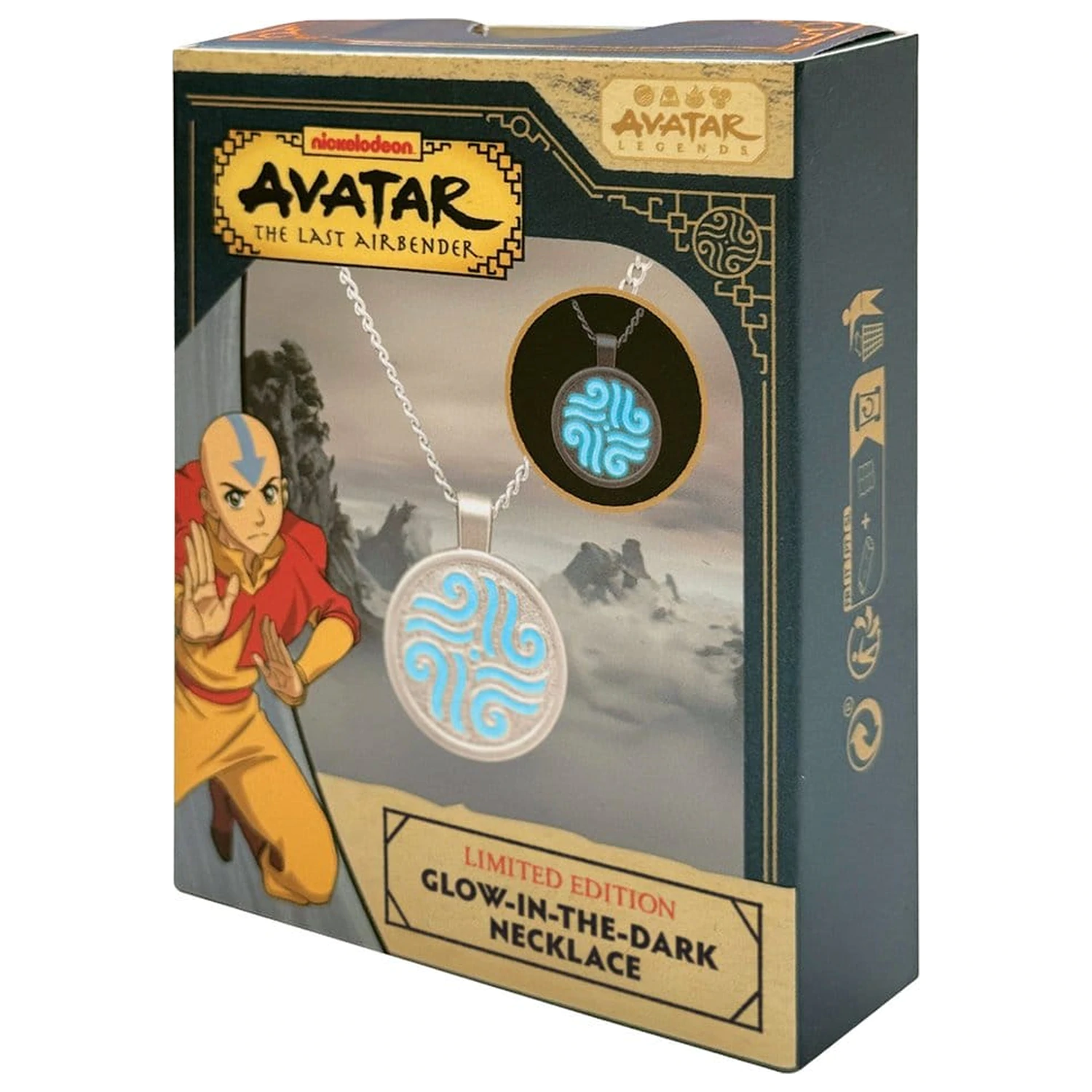 Avatar: The Last Airbender Glow-in-the-Dark Elements nyaklánc Limitált kiadás termékfotó