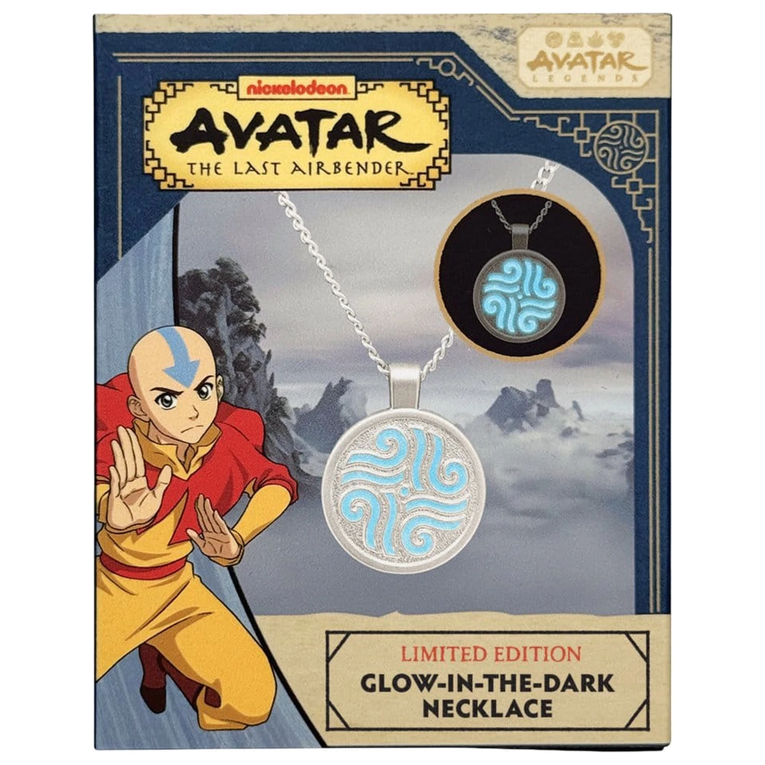 Avatar: The Last Airbender Glow-in-the-Dark Elements nyaklánc Limitált kiadás termékfotó