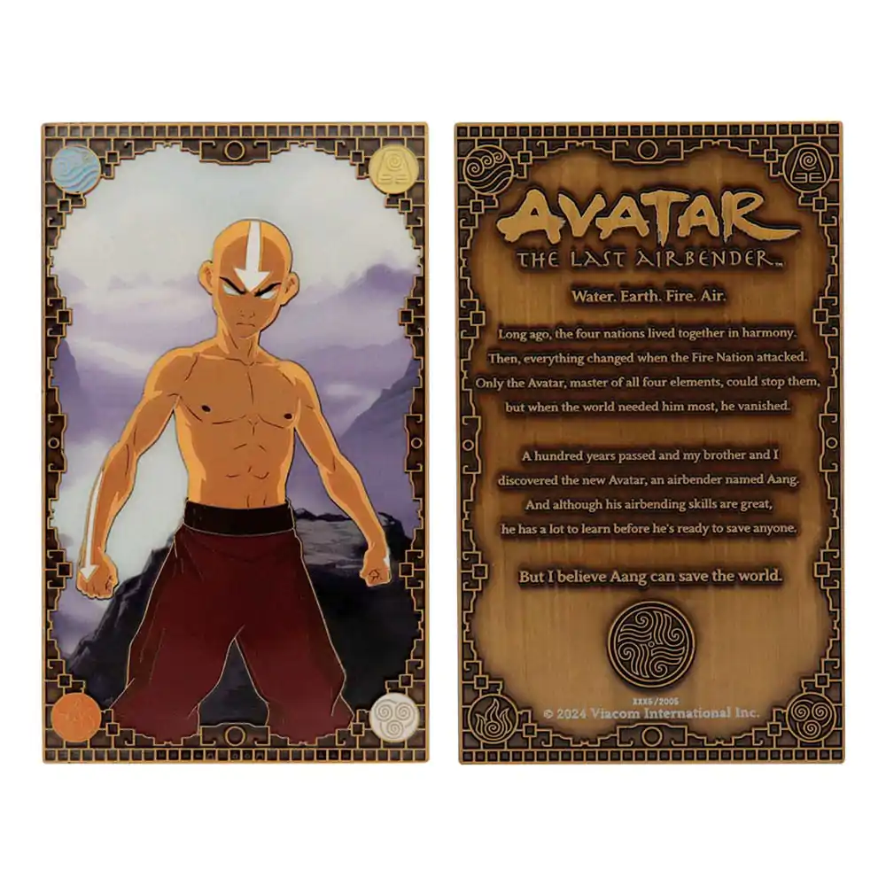 Avatar The Last Airbender Ingot Aang Limited Edition termékfotó