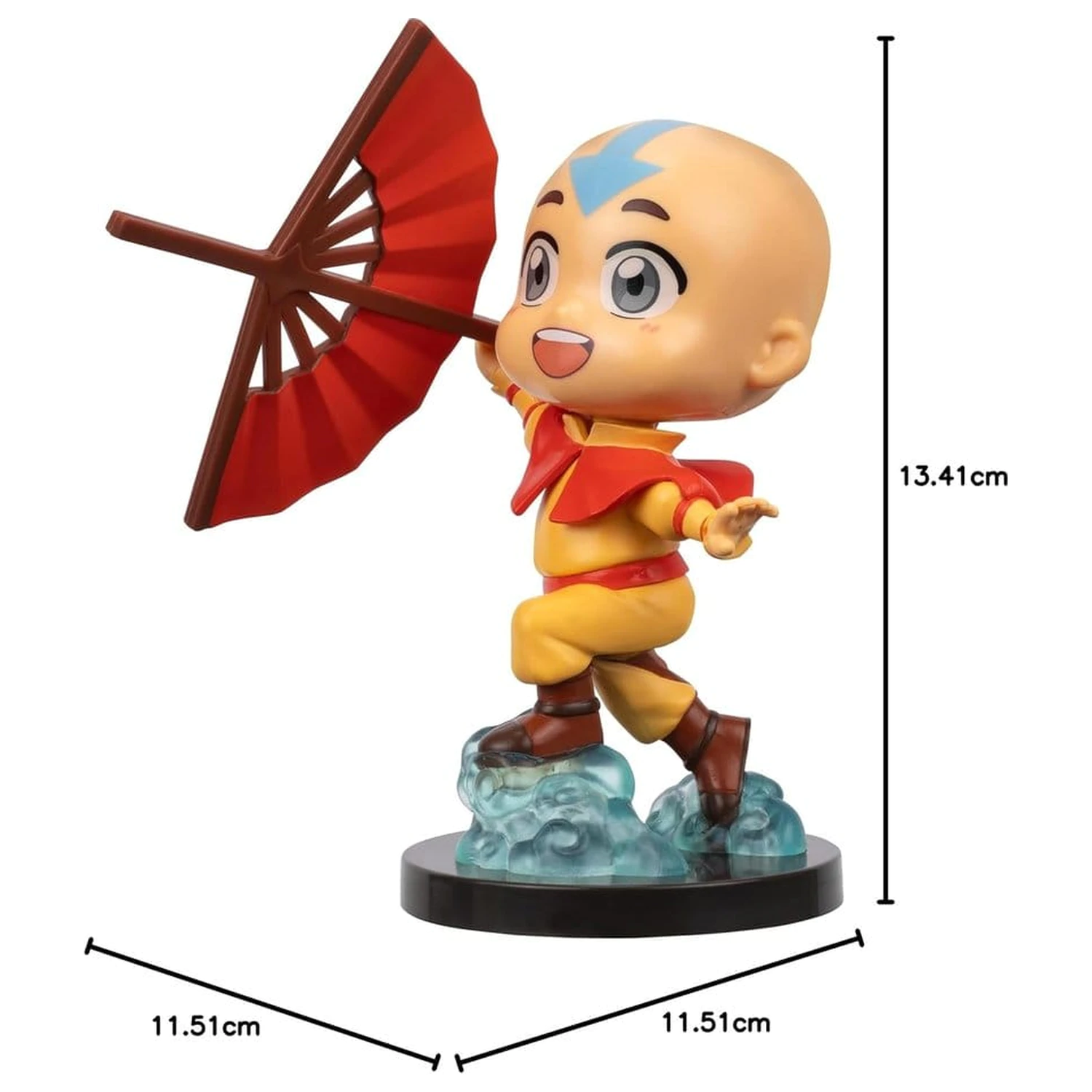 Avatar: The Last Airbender Kawaii Mini figura Aang (Book 2) 10 cm termékfotó