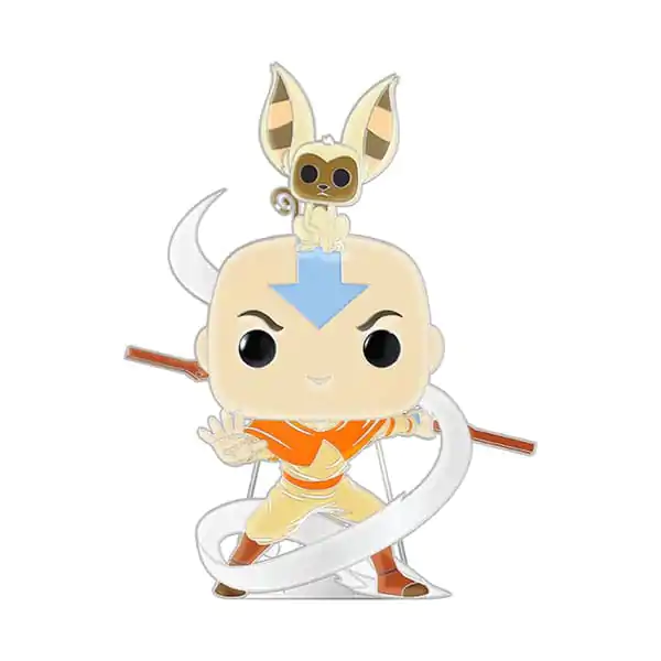 Avatar The Last Airbender Loungefly Funko POP! Enamel Pin Aang 10 cm termékfotó