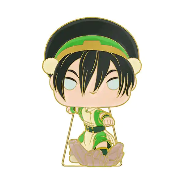 Avatar The Last Airbender Loungefly Funko POP! Enamel Pin Toph 10 cm termékfotó