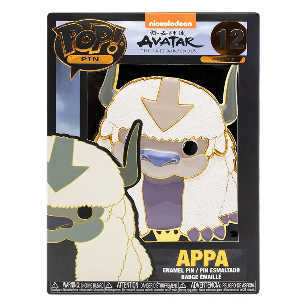 Avatar: The Last Airbender POP! Enamel Pin Appa kitűző 10 cm termékfotó