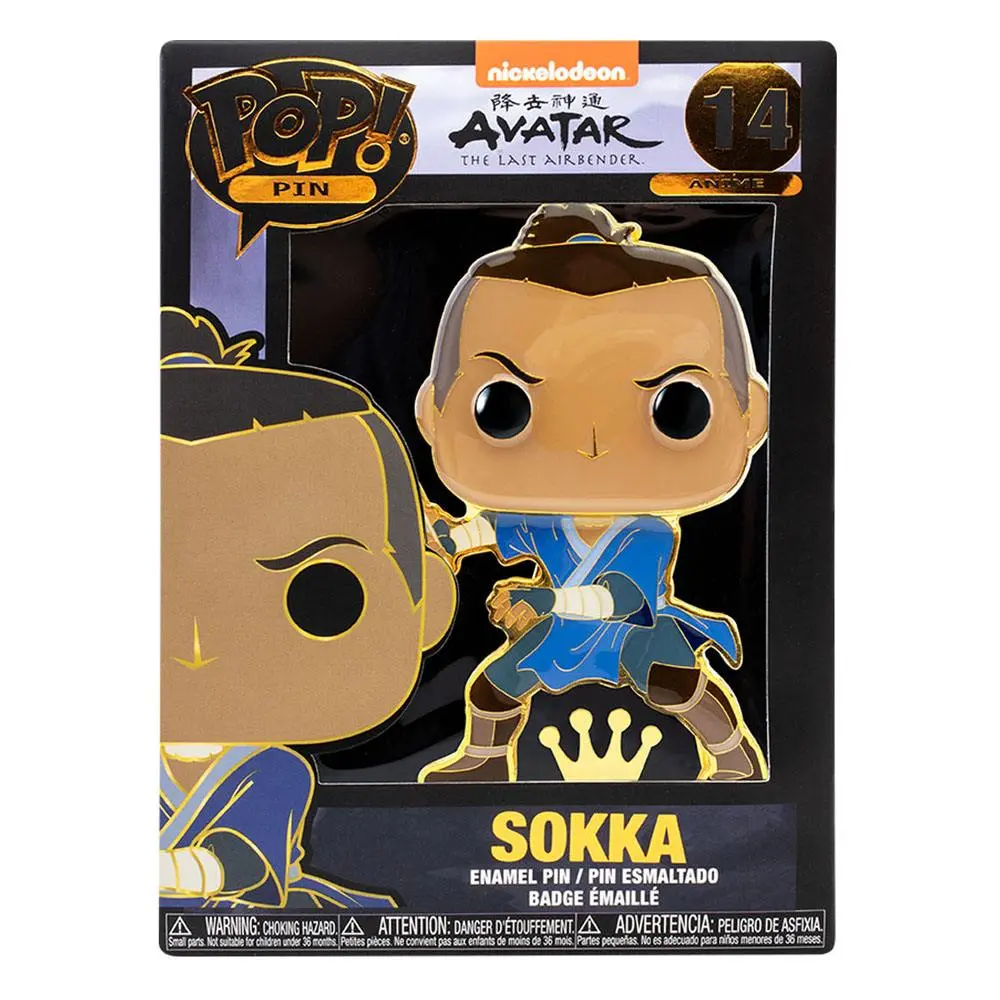 Avatar: The Last Airbender POP! Enamel Pin Sokka kitűző 10 cm termékfotó