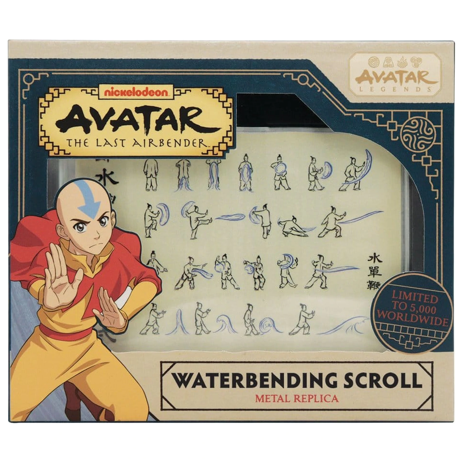 Avatar: The Last Airbender replika Waterbending Scroll termékfotó