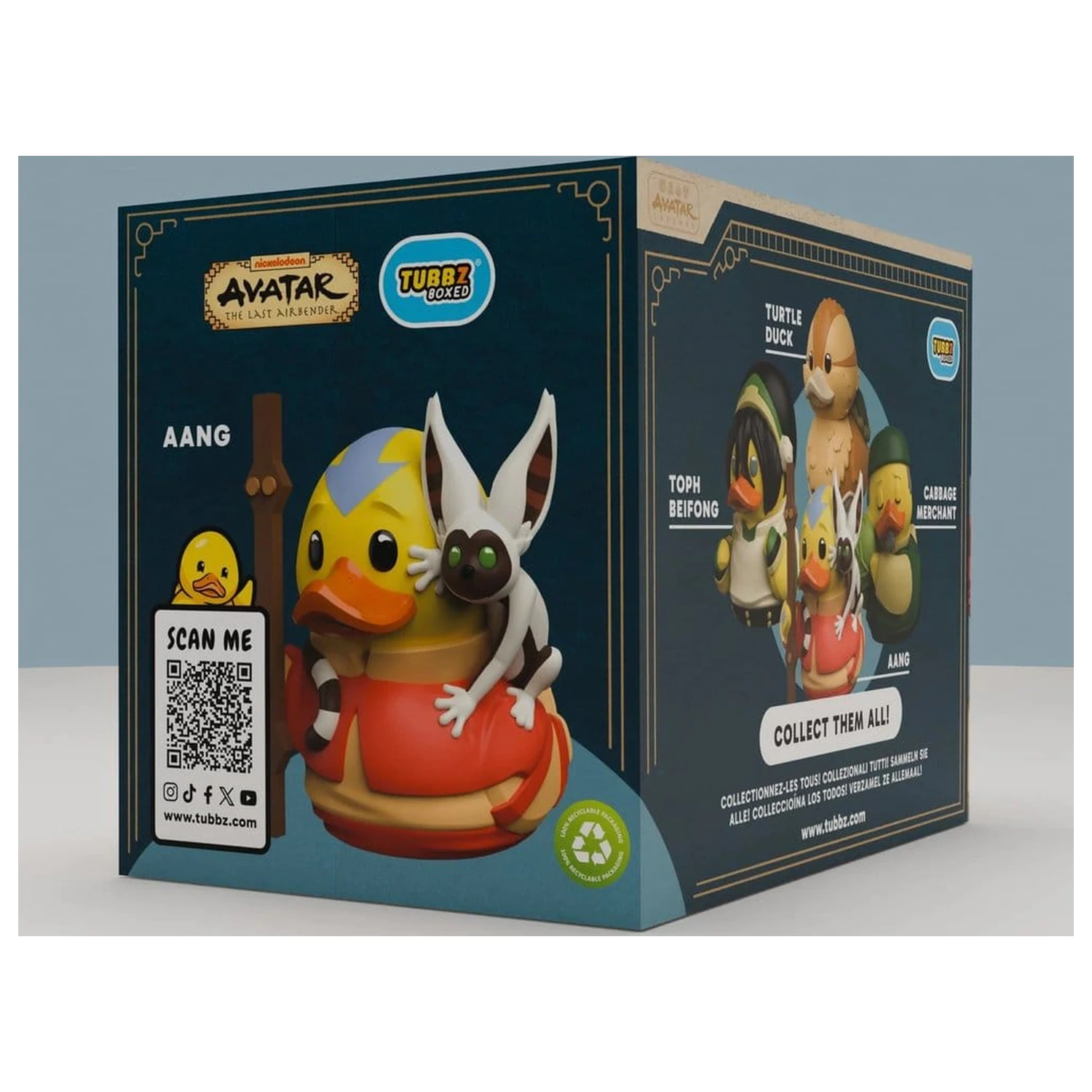 Avatar: The Last Airbender Tubbz PVC figura Aang Boxed Edition 10 cm       termékfotó