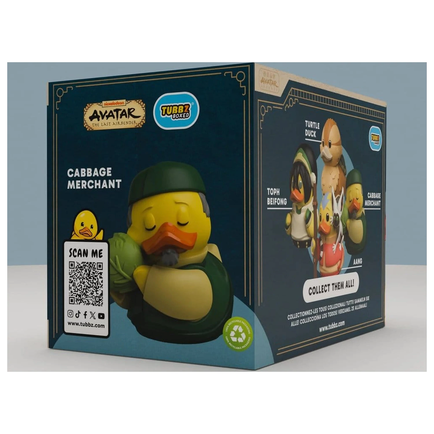 Avatar: The Last Airbender Tubbz PVC figura Cabbage Merchant Boxed Edition 10 cm       termékfotó