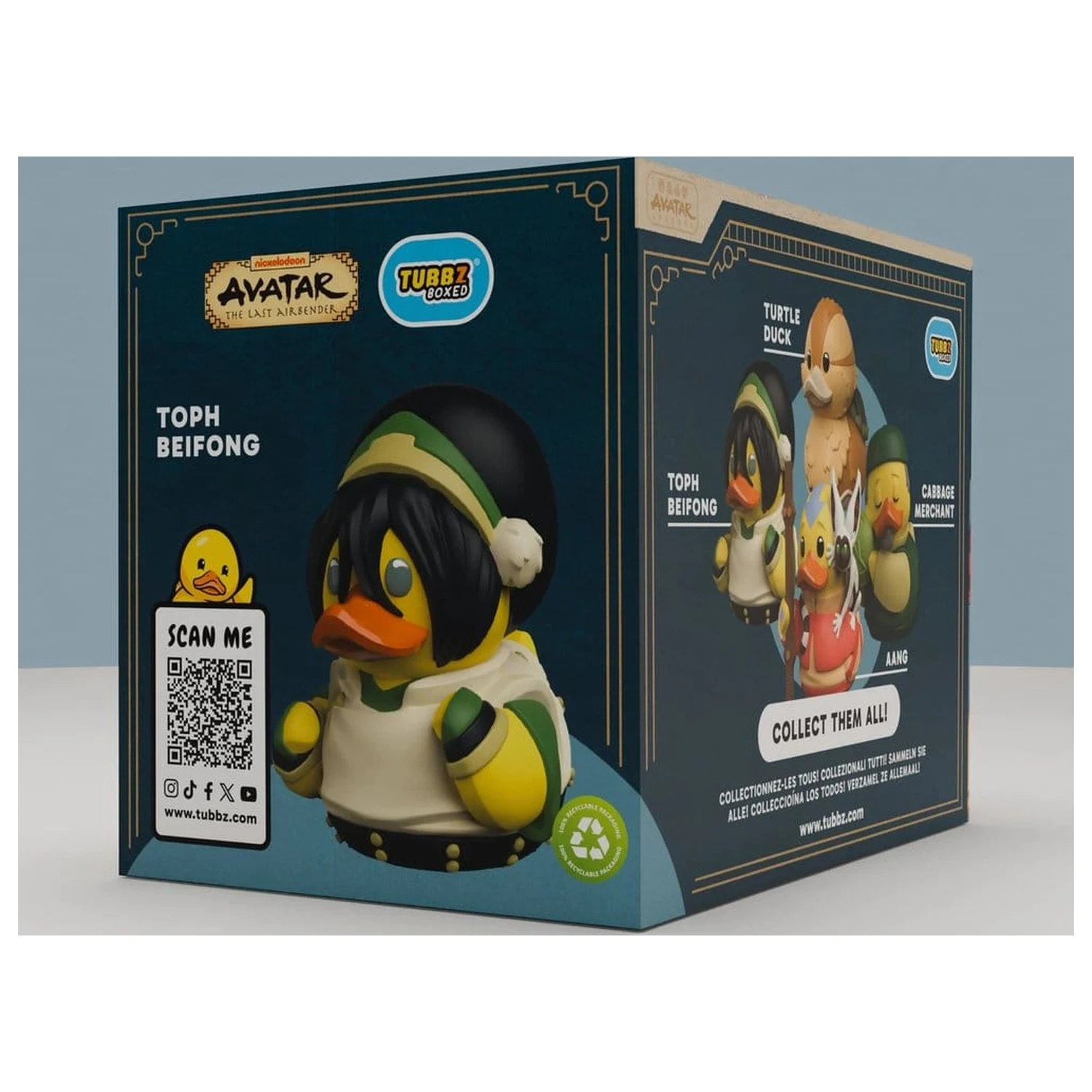 Avatar: The Last Airbender Tubbz PVC figura Toph Beifong Boxed Edition 10 cm       termékfotó