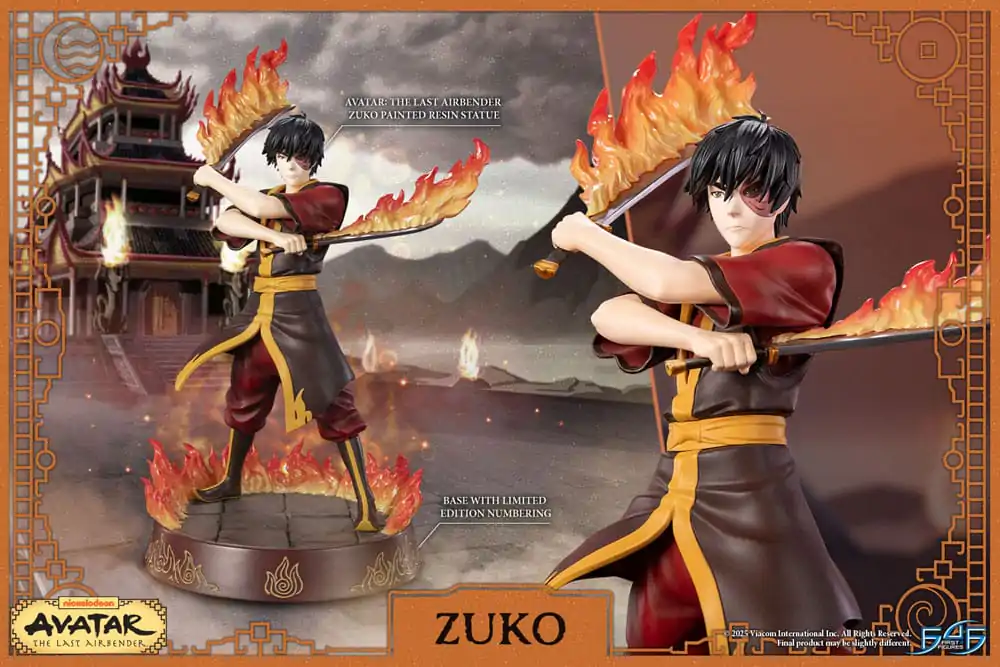 Avatar: The Last Airbender Zuko szobor figura 32 cm termékfotó