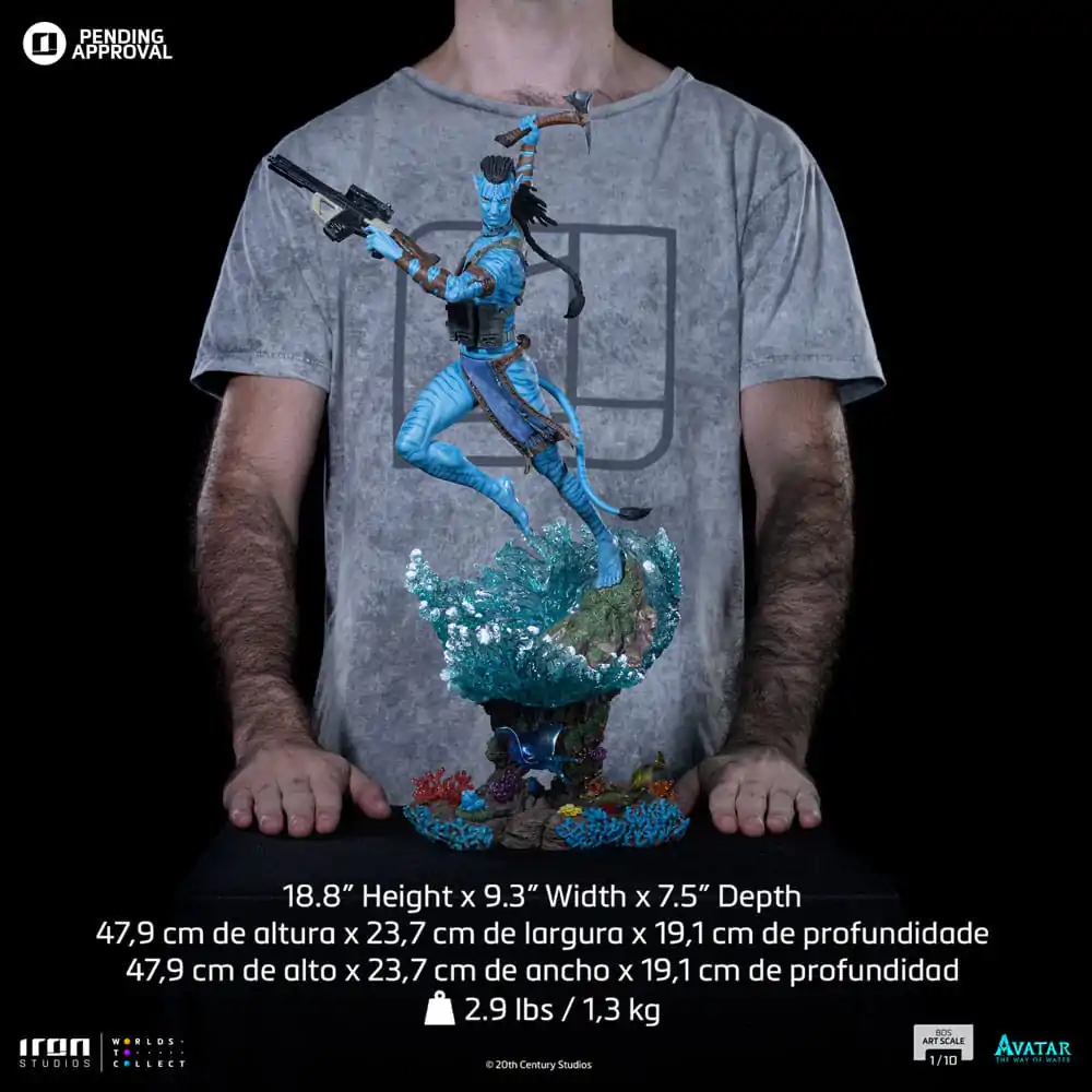 Avatar: The Way of Water BDS Art Scale 1/10 Lizard szobor figura 21 cm termékfotó