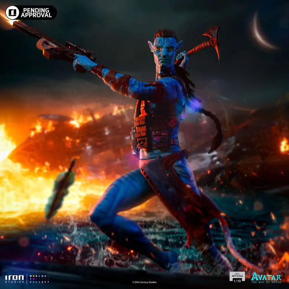 Avatar: The Way of Water BDS Art Scale 1/10 Lizard szobor figura 21 cm termékfotó