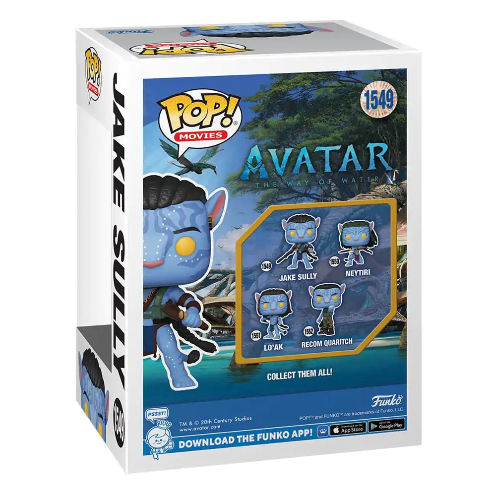 Avatar: The Way of Water POP! Movies Vinyl Figure Jake Sully (Battle) 9 cm termékfotó