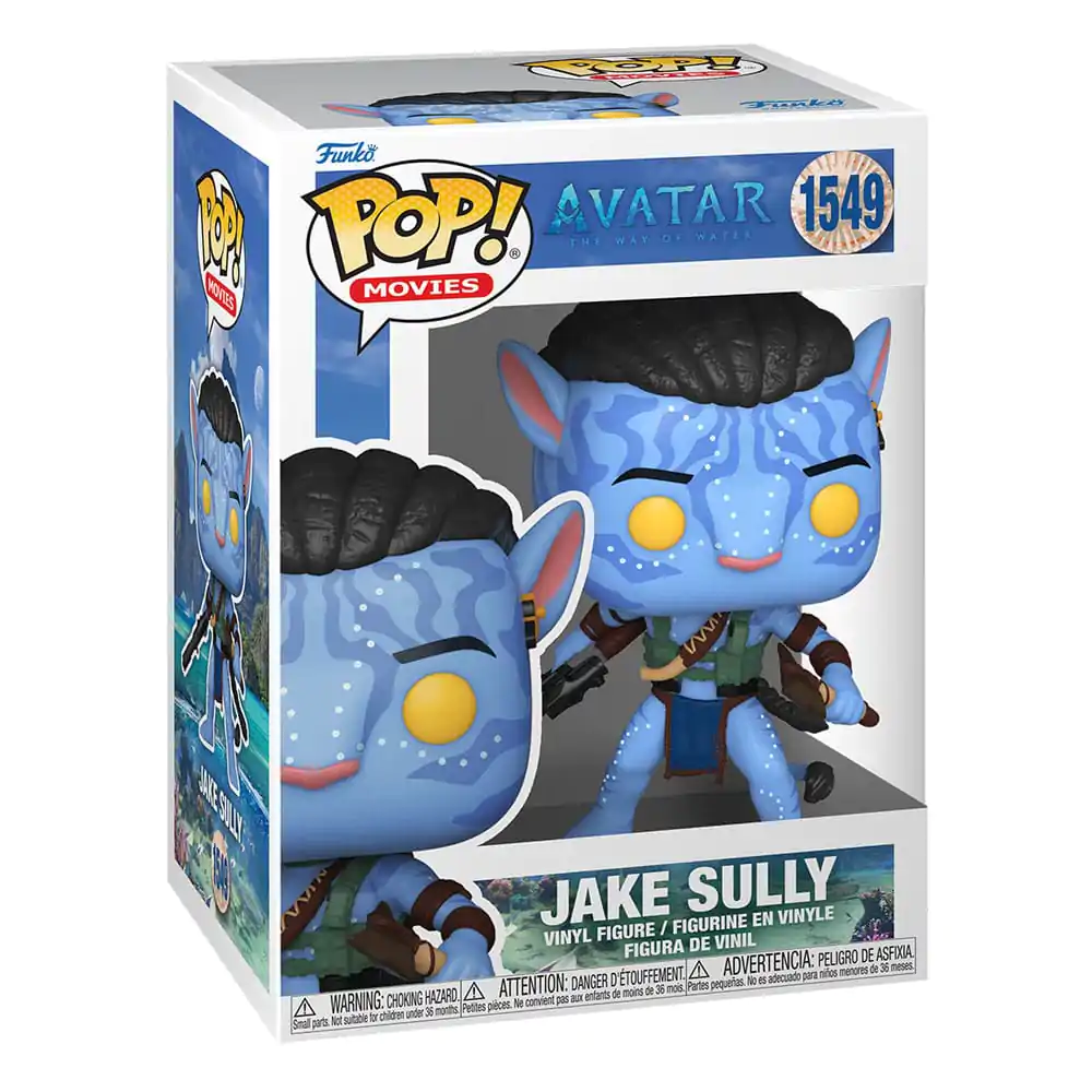 Avatar: The Way of Water POP! Movies Vinyl Figure Jake Sully (Battle) 9 cm termékfotó