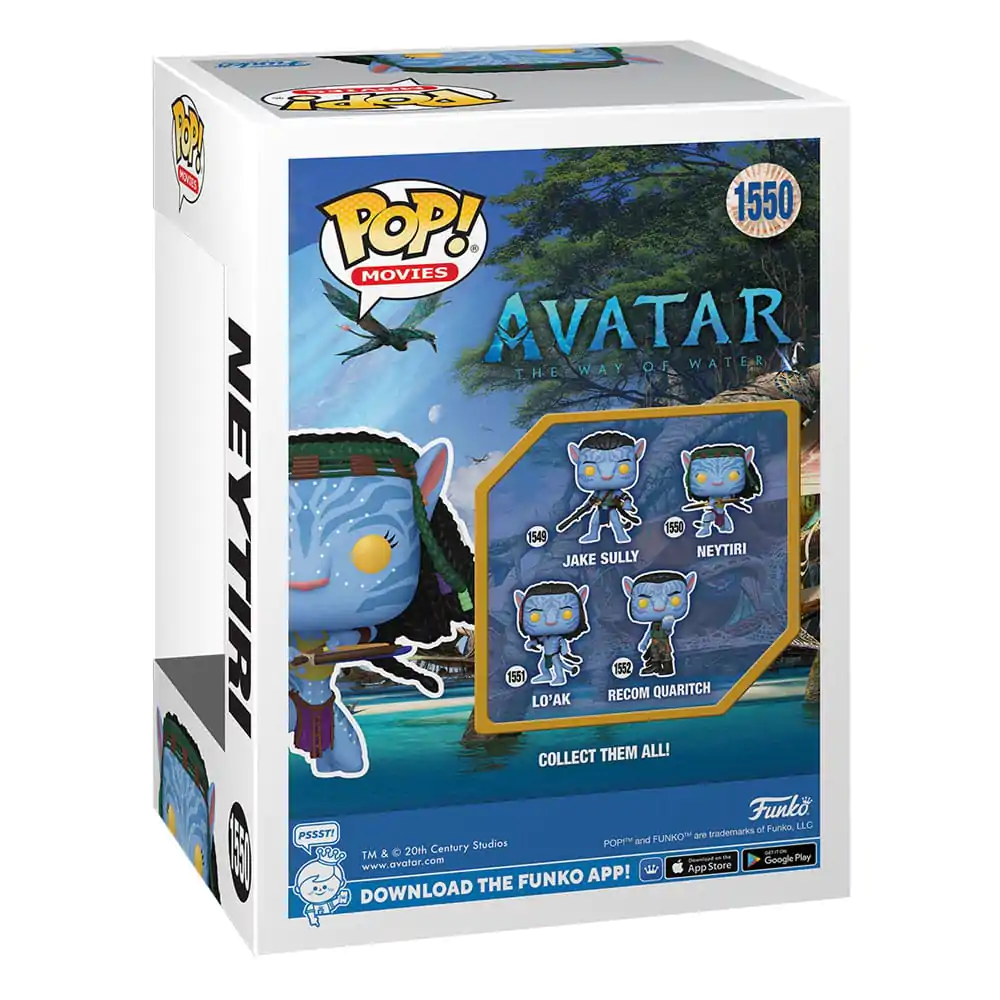 Avatar: The Way of Water POP! Movies Vinyl Figure Neytiri (Battle) 9 cm termékfotó