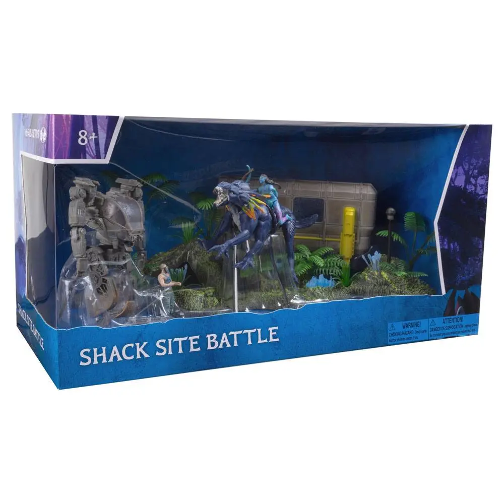 Avatar: The Way of Water Action Figures Shack Site Battle termékfotó