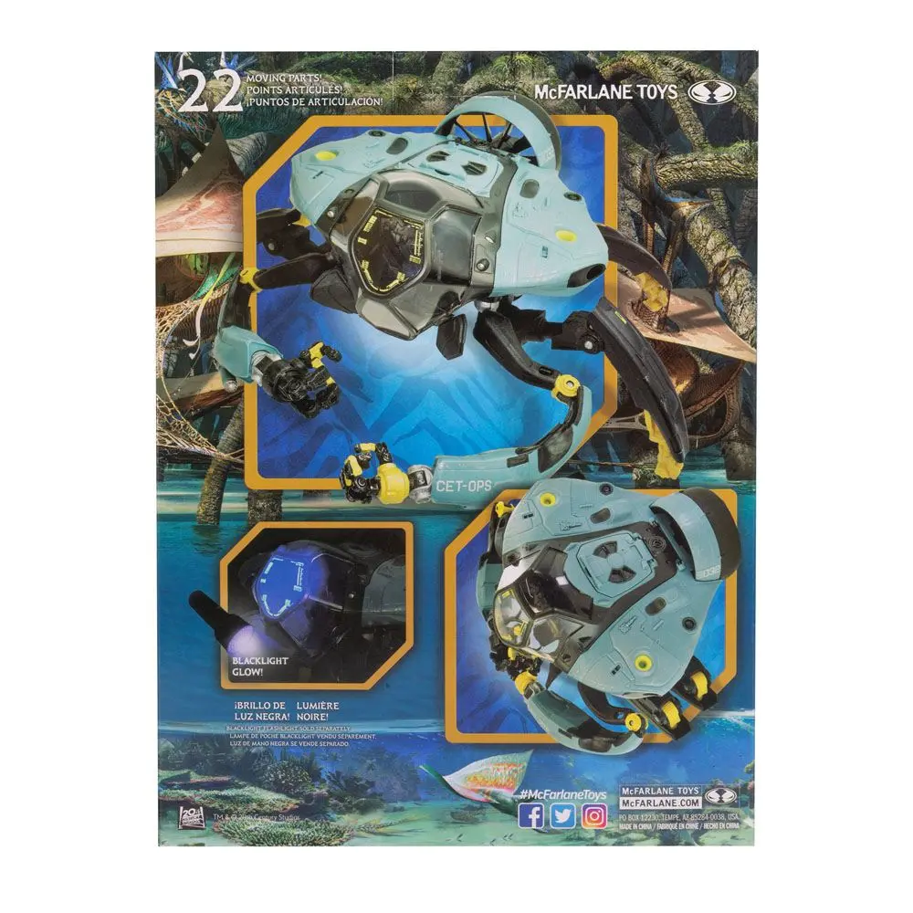 Avatar: The Way of Water: The Way of Water Megafig Action Figure CET-OPS Crabsuit 30 cm termékfotó