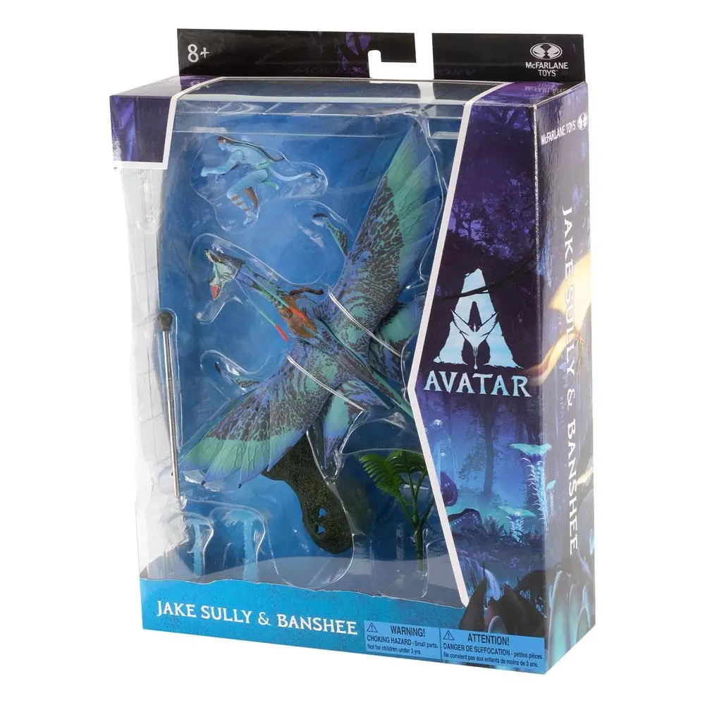 Avatar W.O.P Deluxe Large Action Figures Jake Sully & Banshee termékfotó