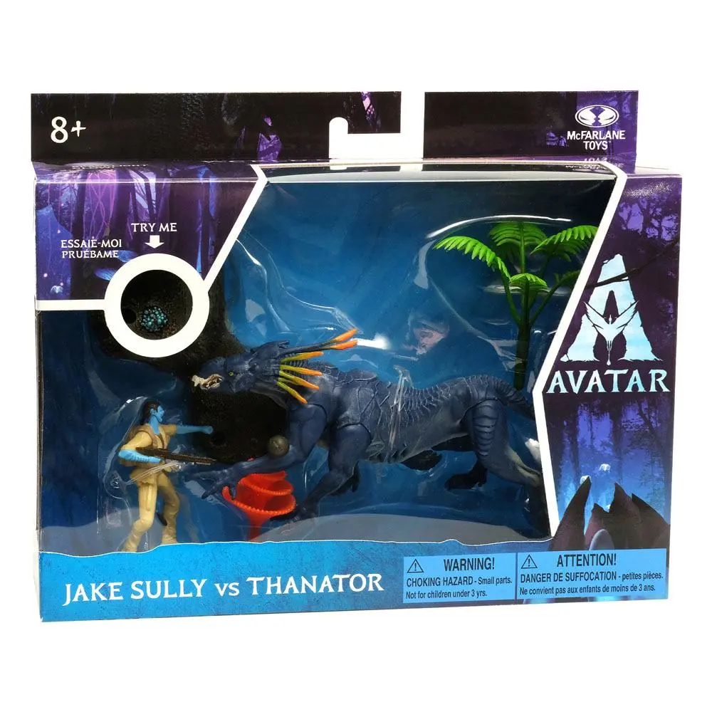 Avatar W.O.P Deluxe Medium Action Figure & Vehicle Jake vs Thanator termékfotó