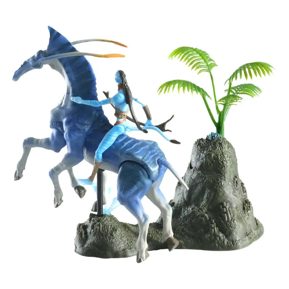 Avatar W.O.P Deluxe Medium Tsu'tey &amp; Direhorse akciófigura termékfotó