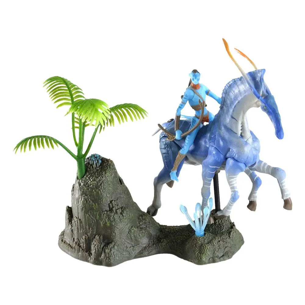 Avatar W.O.P Deluxe Medium Tsu'tey &amp; Direhorse akciófigura termékfotó