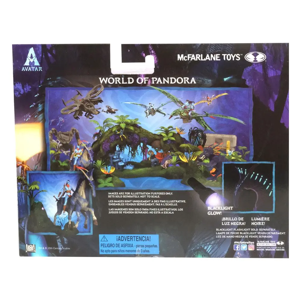 Avatar W.O.P Deluxe Medium Tsu'tey &amp; Direhorse akciófigura termékfotó