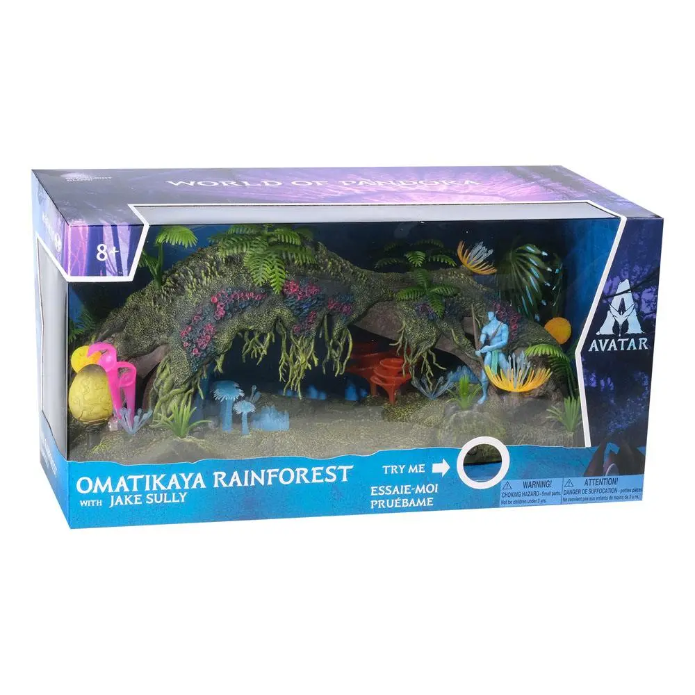 Avatar W.O.P Deluxe Playset Omatikaya Rainforest with Jake Sully termékfotó