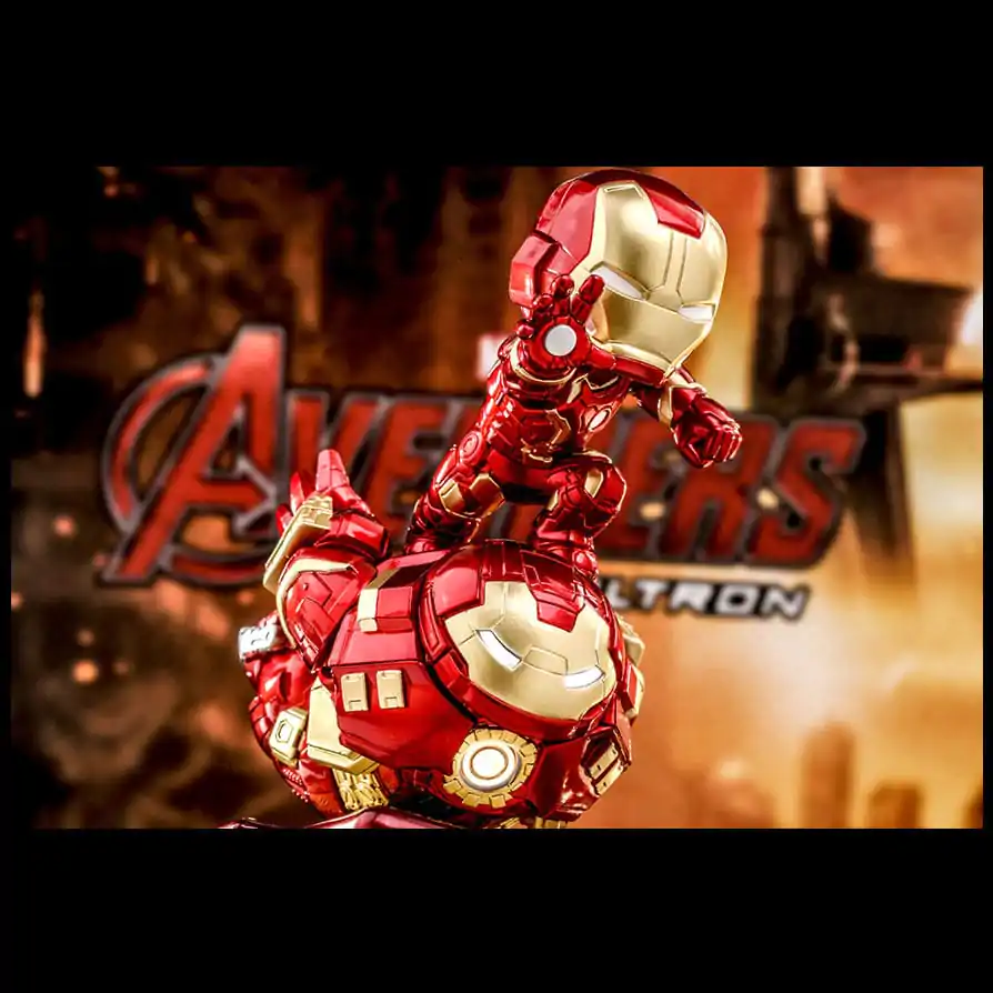 Avengers: Age of Ultron CosRider Iron Man Mini figura hang- és fényeffektekkel 14 cm termékfotó