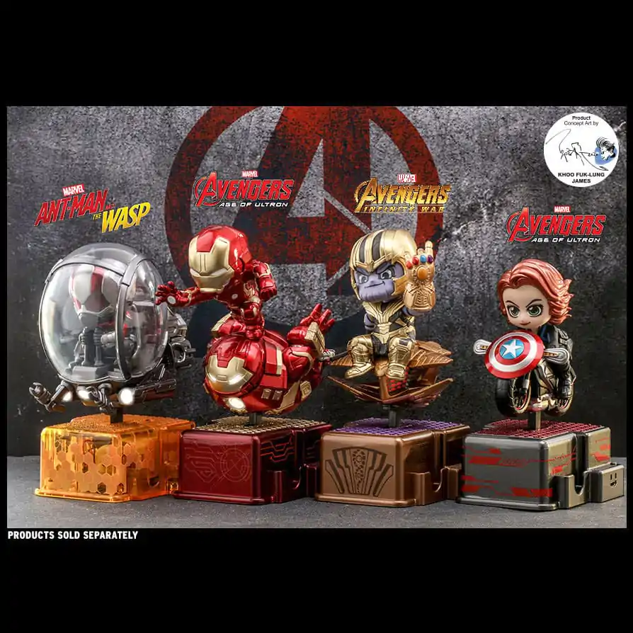 Avengers: Age of Ultron CosRider Iron Man Mini figura hang- és fényeffektekkel 14 cm termékfotó