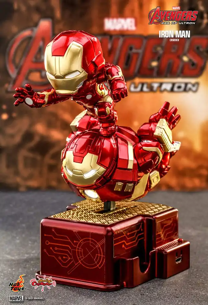 Avengers: Age of Ultron CosRider Iron Man Mini figura hang- és fényeffektekkel 14 cm termékfotó