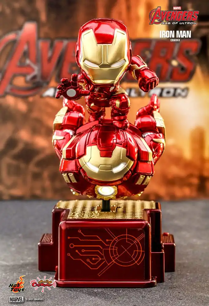Avengers: Age of Ultron CosRider Iron Man Mini figura hang- és fényeffektekkel 14 cm termékfotó