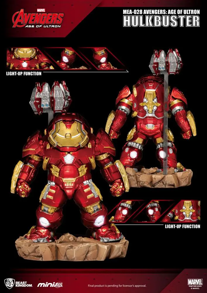 Avengers: Age of Ultron Egg Attack Hulkbuster figura 13 cm termékfotó