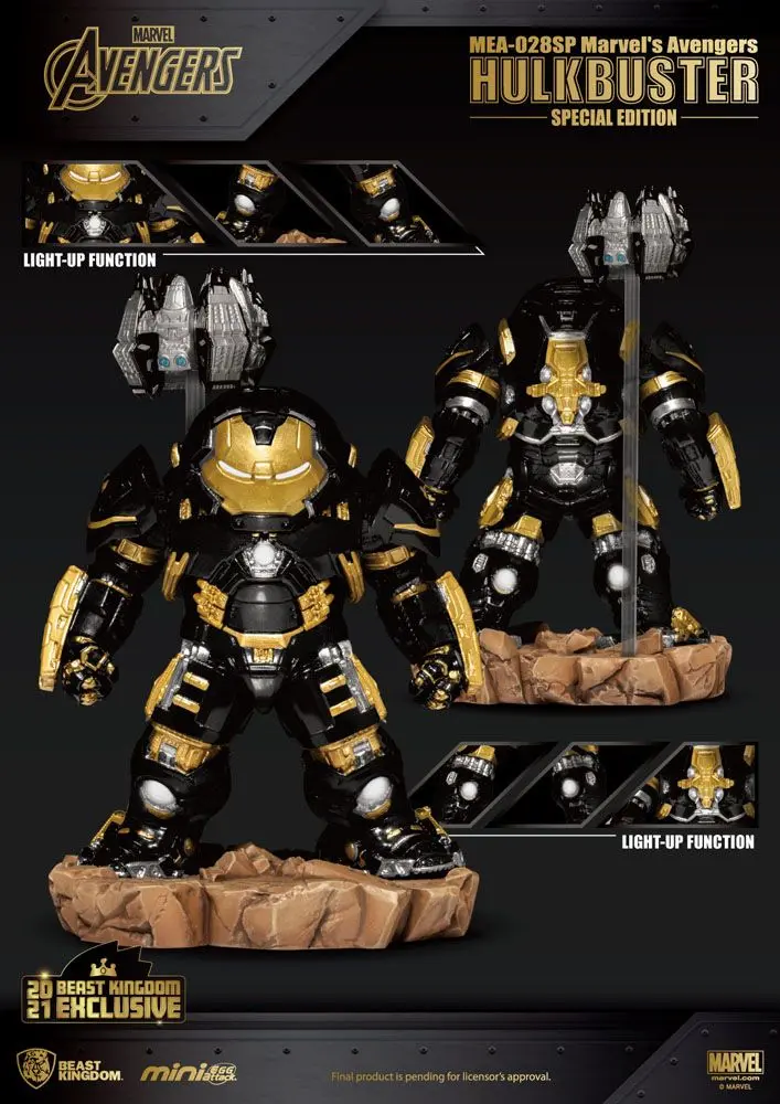 Avengers: Age of Ultron Egg Attack Hulkbuster Special Edition figura 13 cm termékfotó