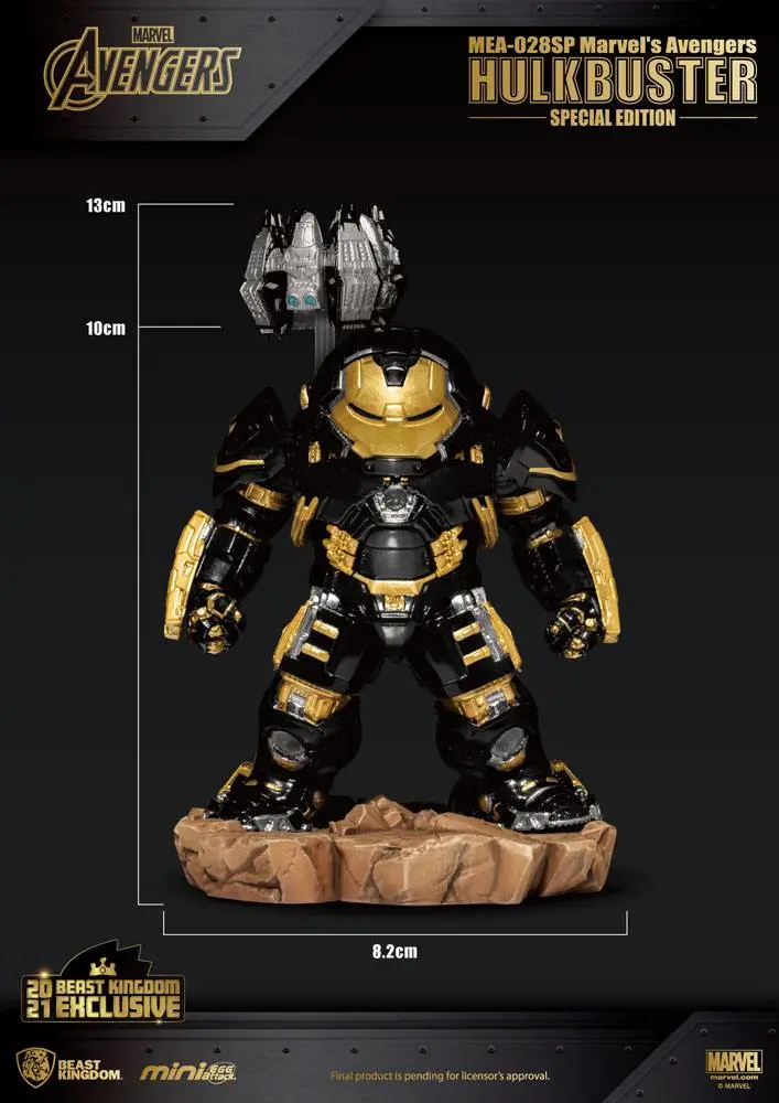 Avengers: Age of Ultron Egg Attack Hulkbuster Special Edition figura 13 cm termékfotó