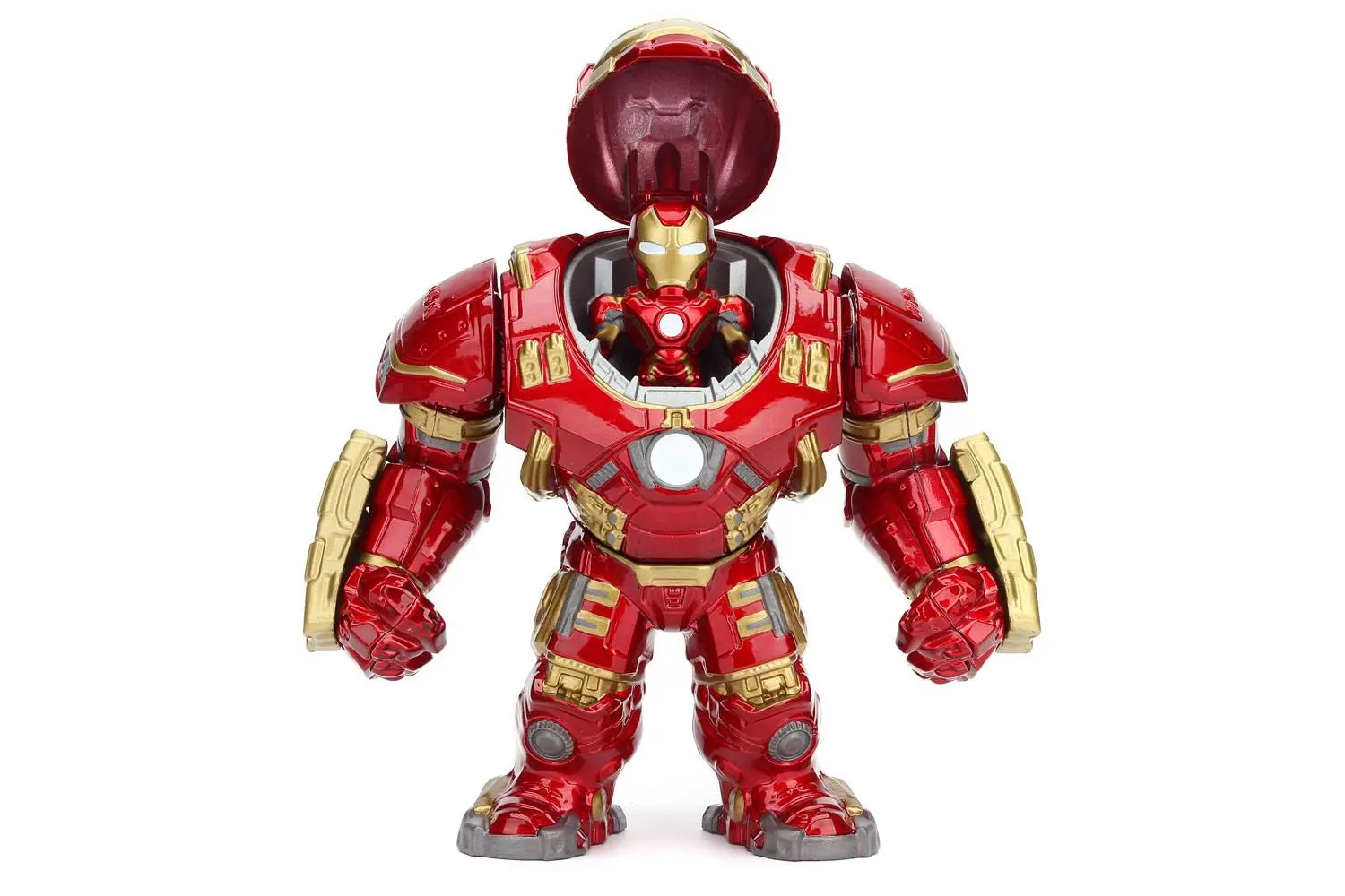 Avengers Age of Ultron Metals Die Cast Hulkbuster &amp; Iron Man figurák 15 cm termékfotó