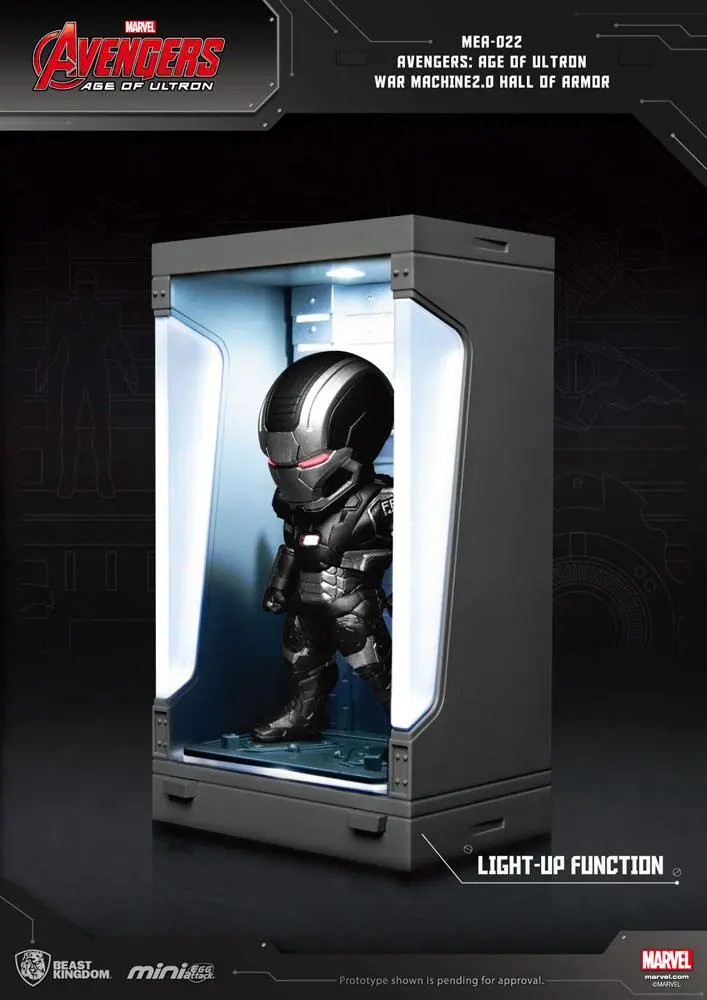 Avengers Age of Ultron Mini Egg Attack Hall of Armor War Machine 2.0 akciófigura 8 cm termékfotó