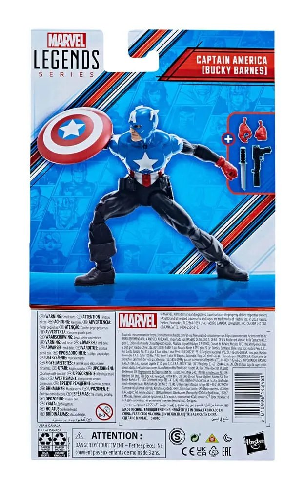 Avengers: Beyond Earth's Mightiest Marvel Legends Action Figure Captain America (Bucky Barnes) 15 cm termékfotó