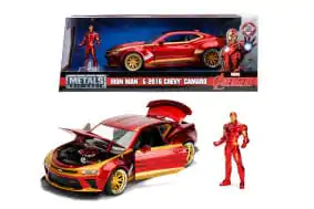 Avengers Diecast Model 1/24 2016 Chevy Camaro SS Iron Man termékfotó