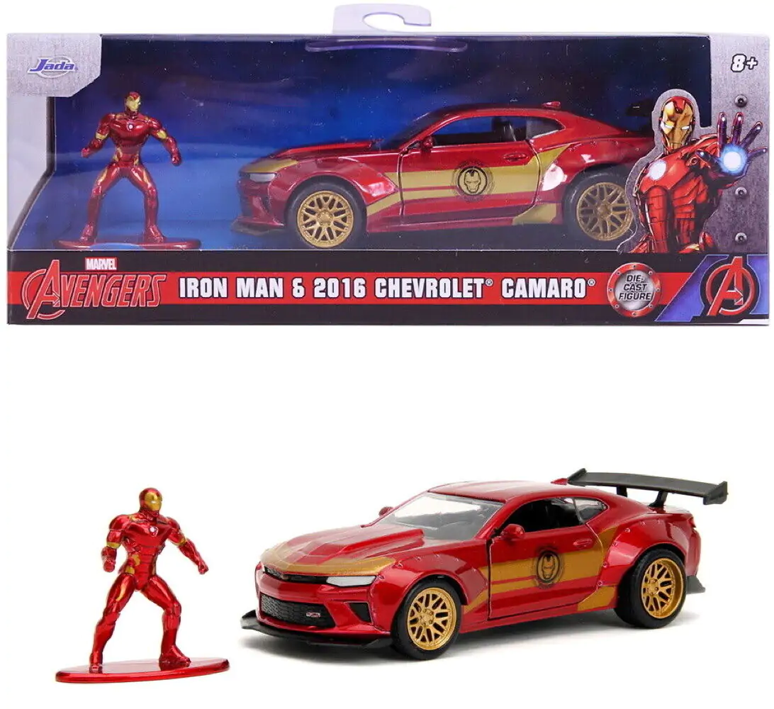 Avengers Diecast Model 1/32 2016 Camaro SS Iron Man termékfotó