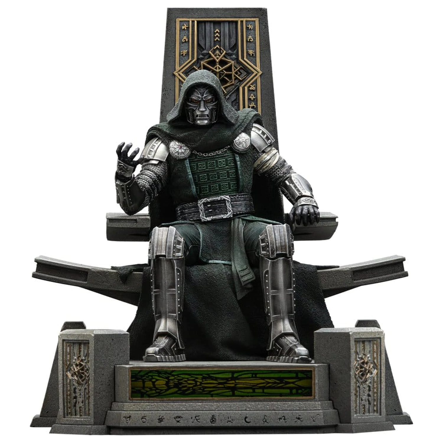 Avengers: Doomsday Art Scale szobor figura 1/10 Doctor Doom on Throne 22 cm termékfotó