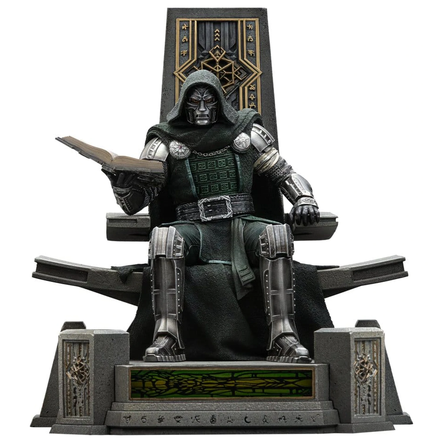 Avengers: Doomsday Art Scale szobor figura 1/10 Doctor Doom on Throne 22 cm termékfotó
