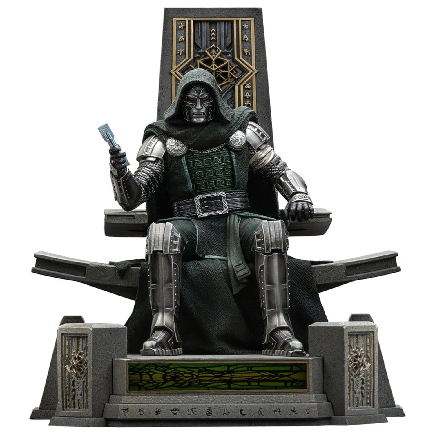Avengers: Doomsday Art Scale szobor figura 1/10 Doctor Doom on Throne 22 cm termékfotó