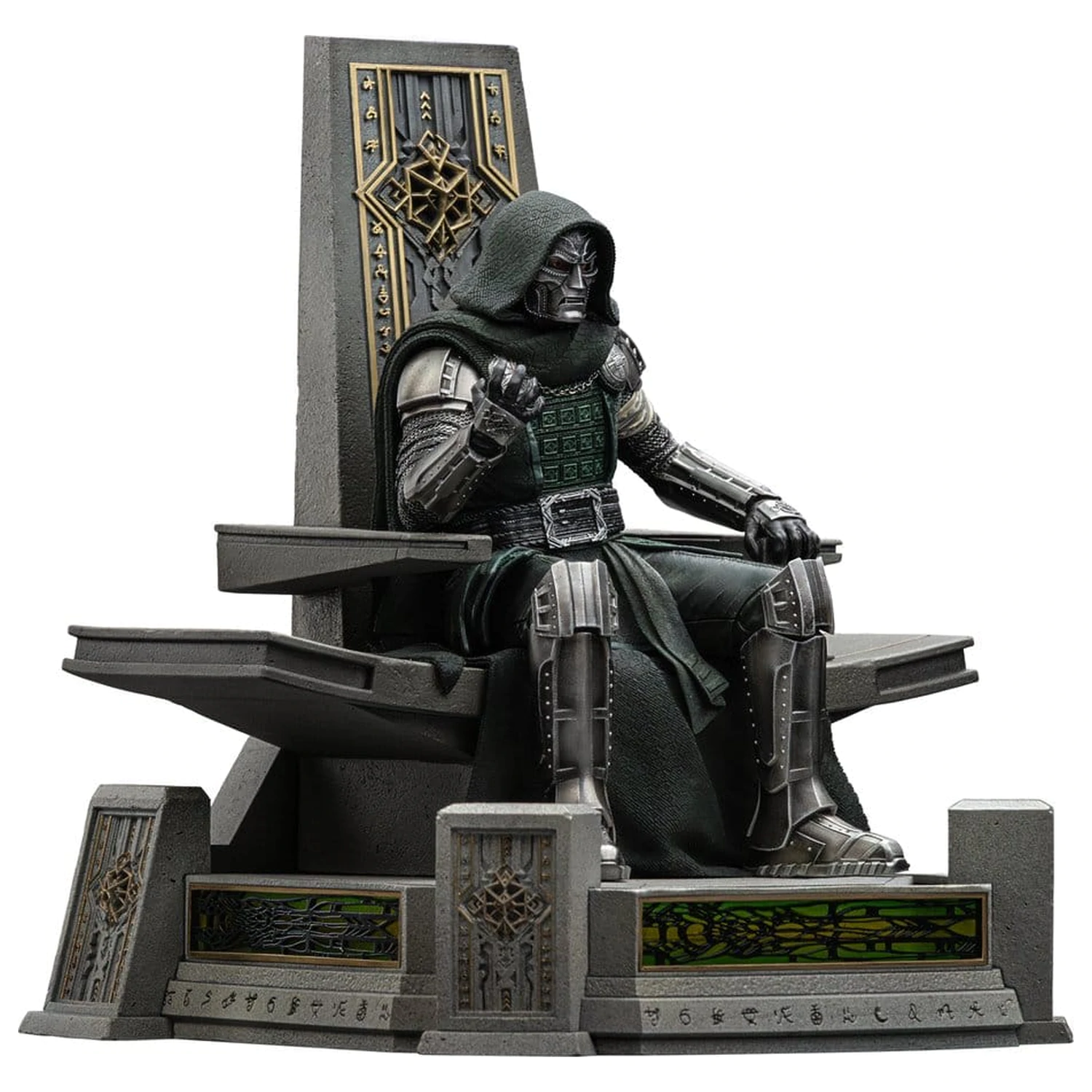 Avengers: Doomsday Art Scale szobor figura 1/10 Doctor Doom on Throne 22 cm termékfotó