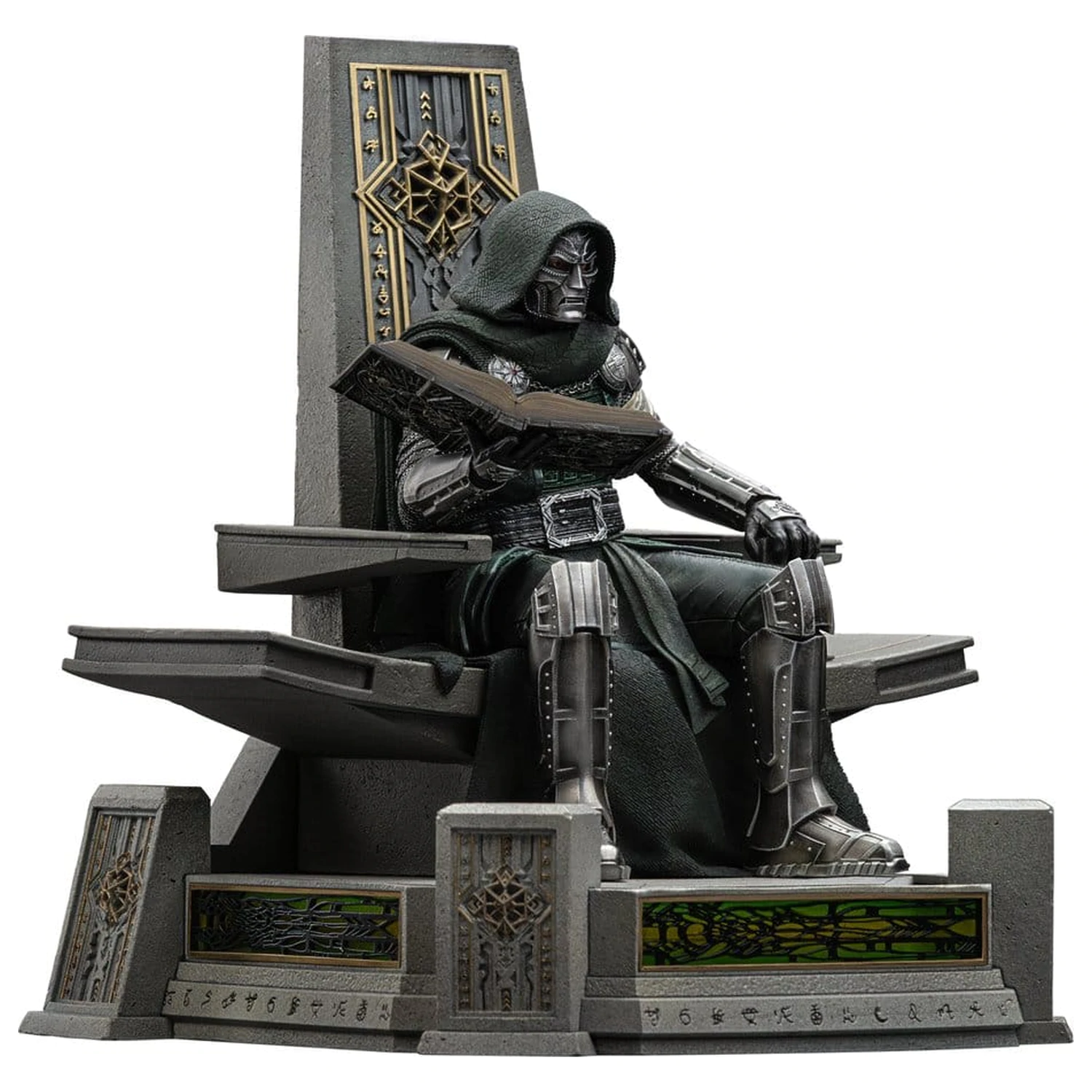 Avengers: Doomsday Art Scale szobor figura 1/10 Doctor Doom on Throne 22 cm termékfotó