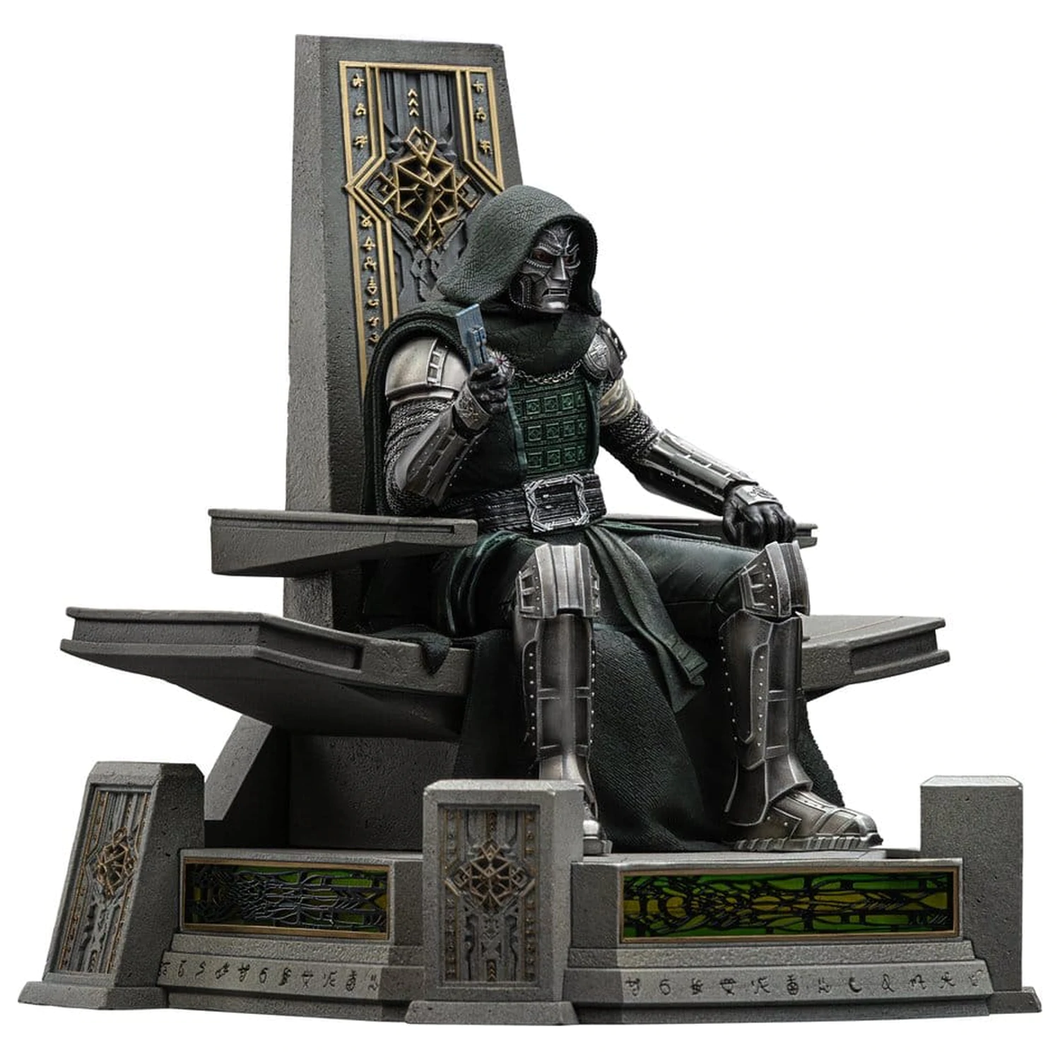 Avengers: Doomsday Art Scale szobor figura 1/10 Doctor Doom on Throne 22 cm termékfotó