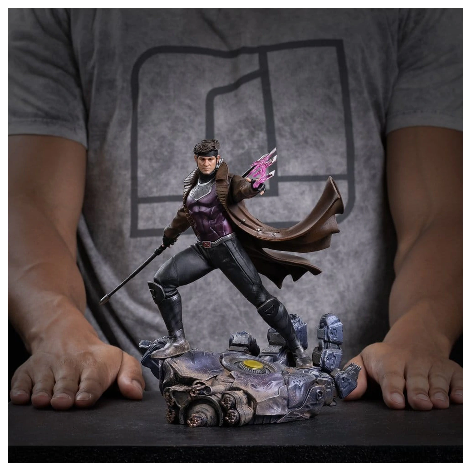Avengers: Doomsday BDS Art Scale szobor figura 1/10 Gambit 23 cm termékfotó