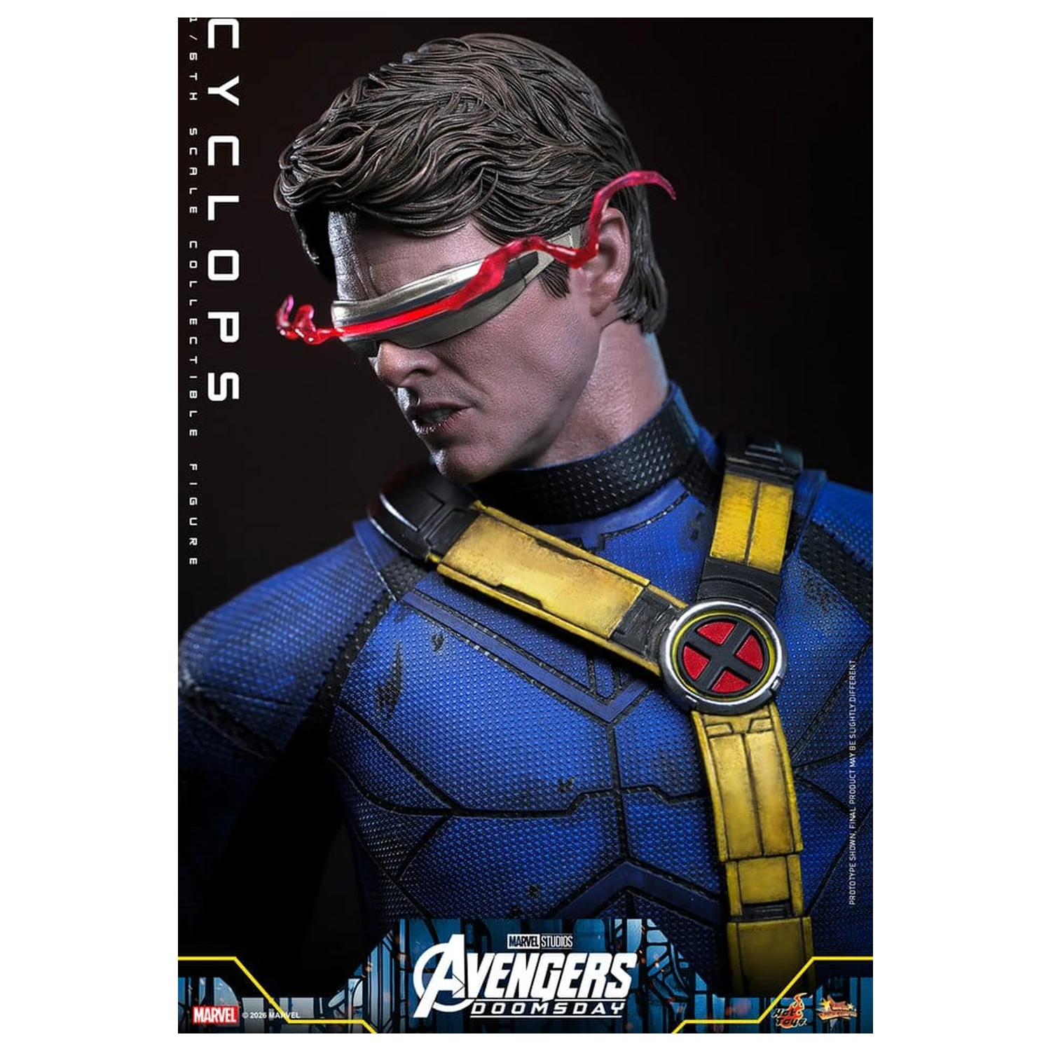 Avengers: Doomsday Movie Masterpiece akciófigura 1/6 Cyclops 30 cm termékfotó