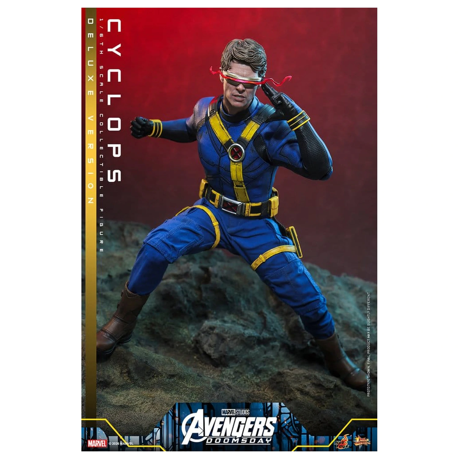 Avengers: Doomsday Movie Masterpiece akciófigura 1/6 Cyclops (Deluxe Version) 30 cm termékfotó