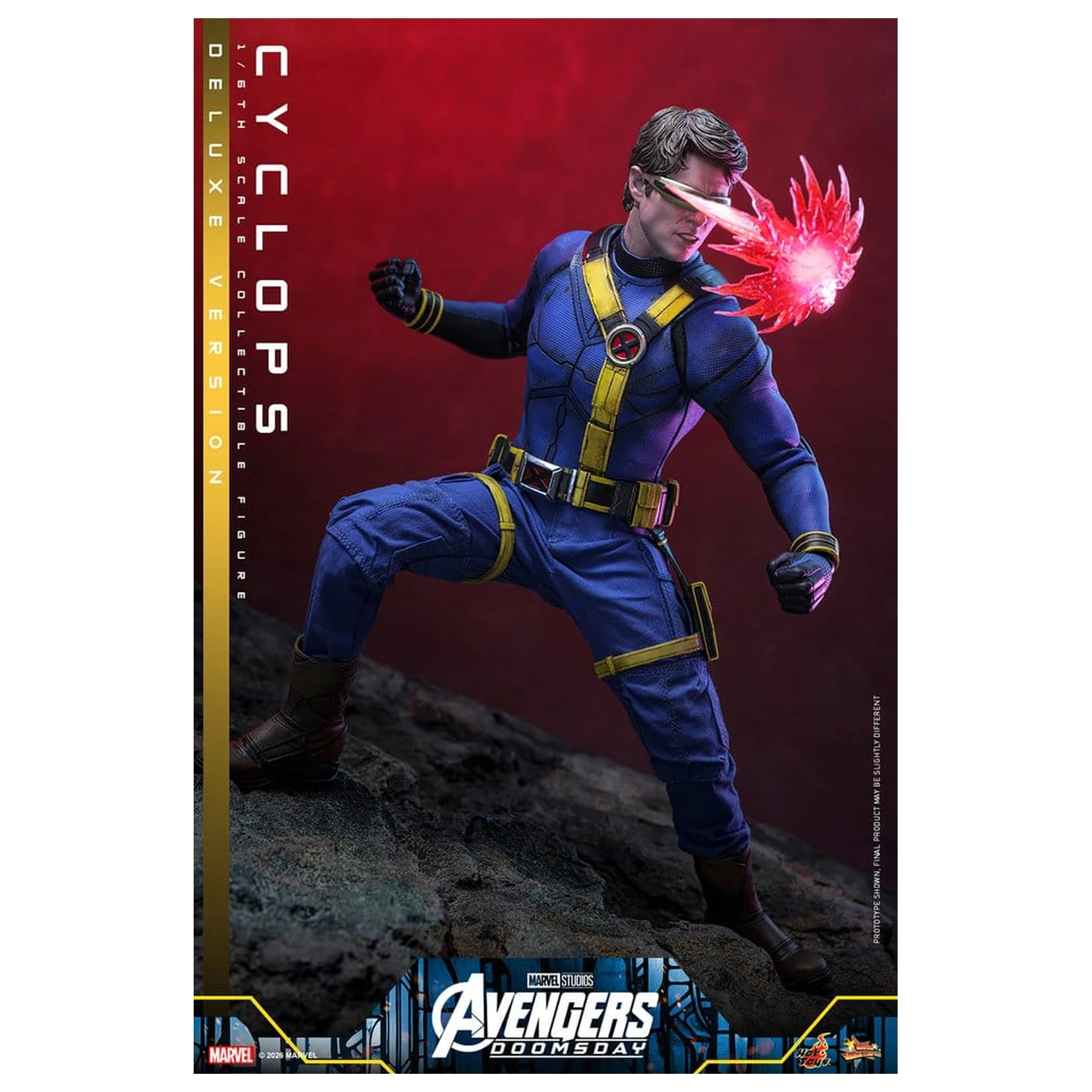 Avengers: Doomsday Movie Masterpiece akciófigura 1/6 Cyclops (Deluxe Version) 30 cm termékfotó