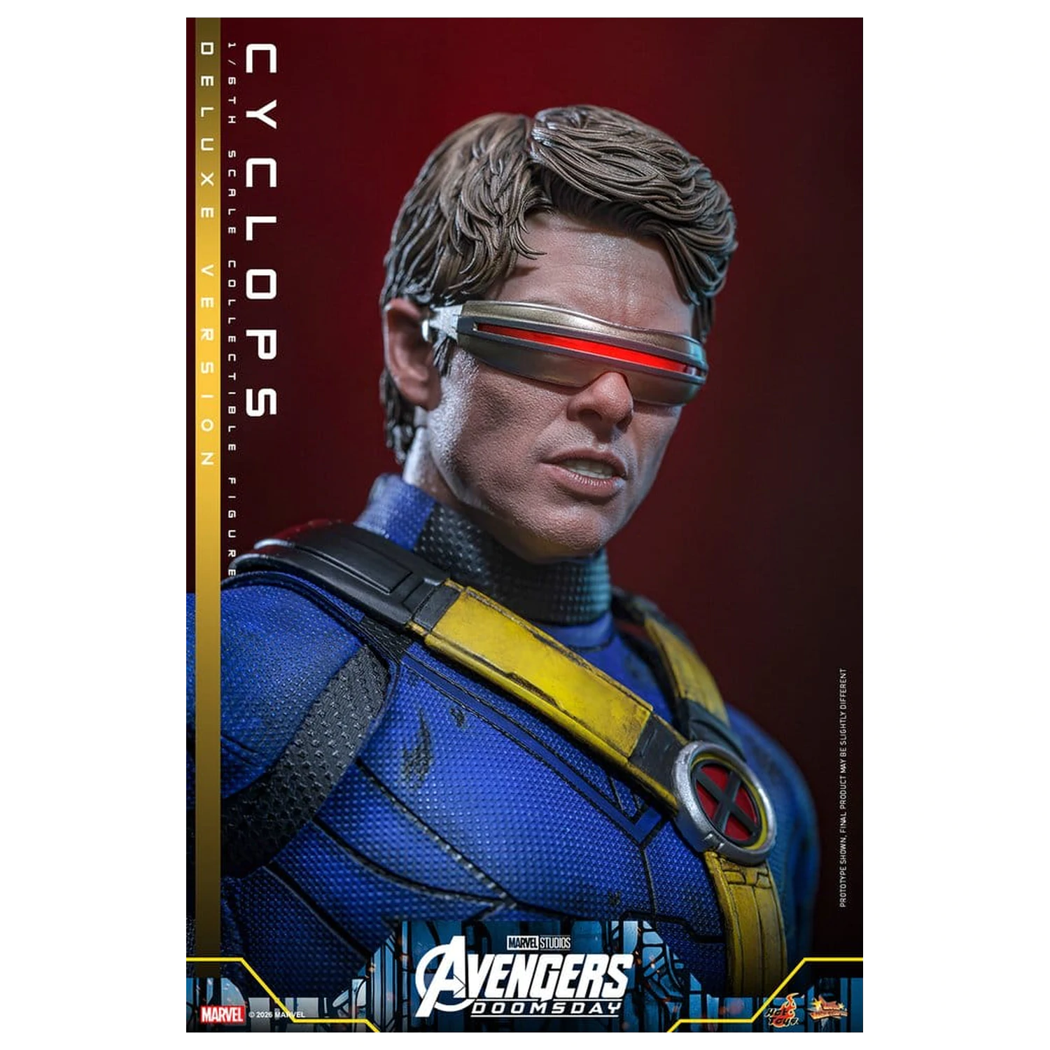 Avengers: Doomsday Movie Masterpiece akciófigura 1/6 Cyclops (Deluxe Version) 30 cm termékfotó