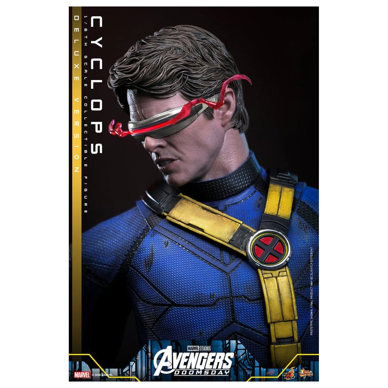 Avengers: Doomsday Movie Masterpiece akciófigura 1/6 Cyclops (Deluxe Version) 30 cm termékfotó